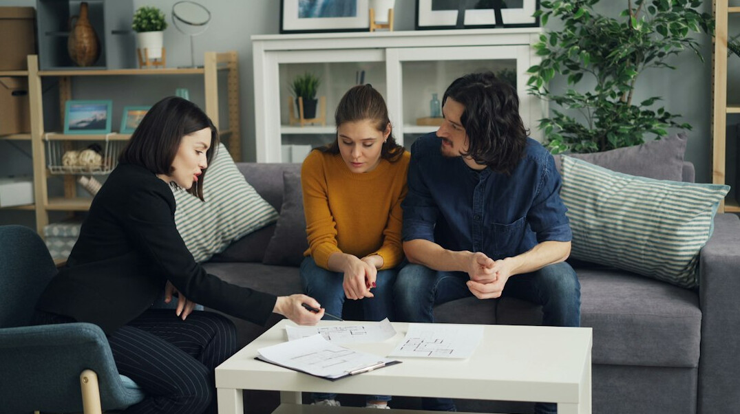 family discussing inheritance
